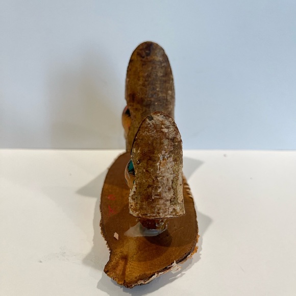 Ornament Kokeshi Pair Kamikochi Alps Japan Souvenir Local Toy Japanese Doll Old - Picture 8 of 10